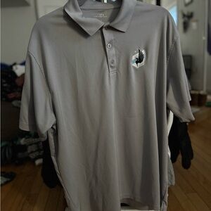 MN United Gray Polo Shirt